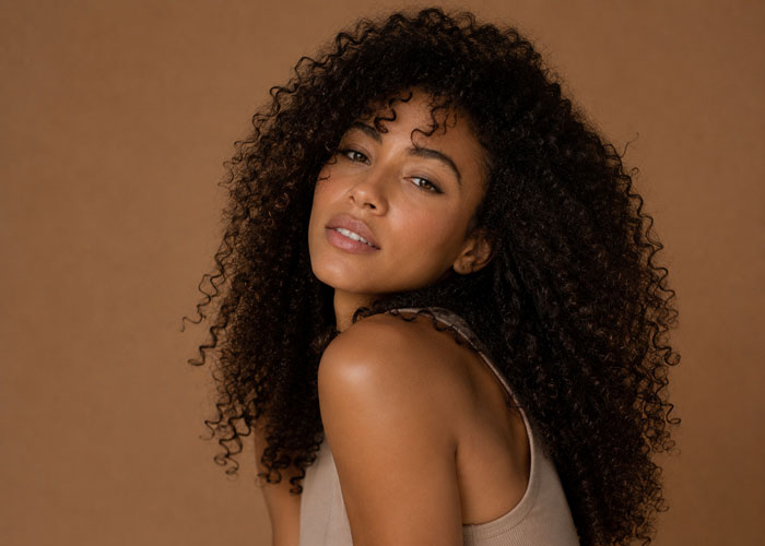 Hairstyle and curly hair
